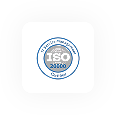 ISO 20000 Certified